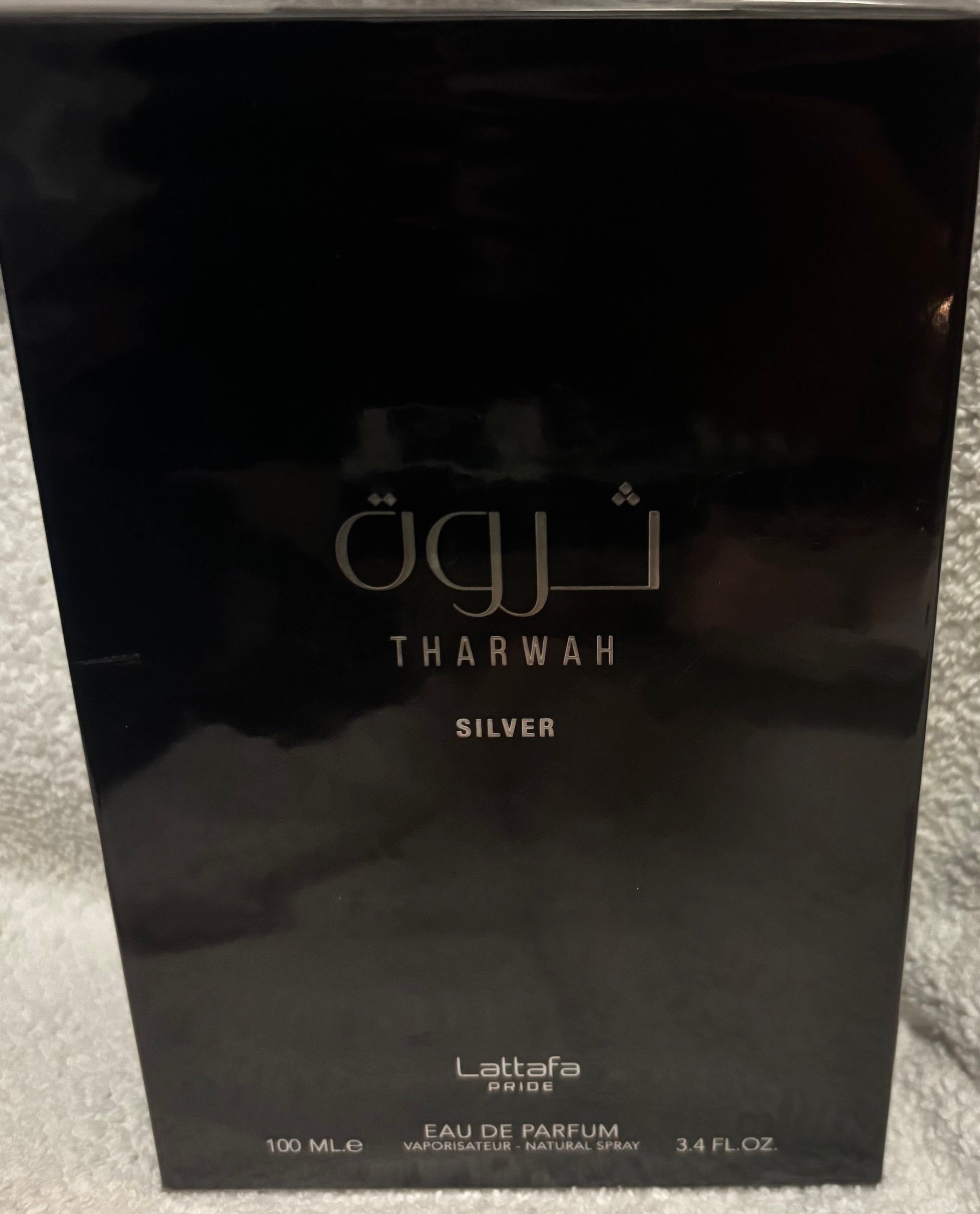 Lattafa Pride Tharwah Silver Cologne for Men - 100ml