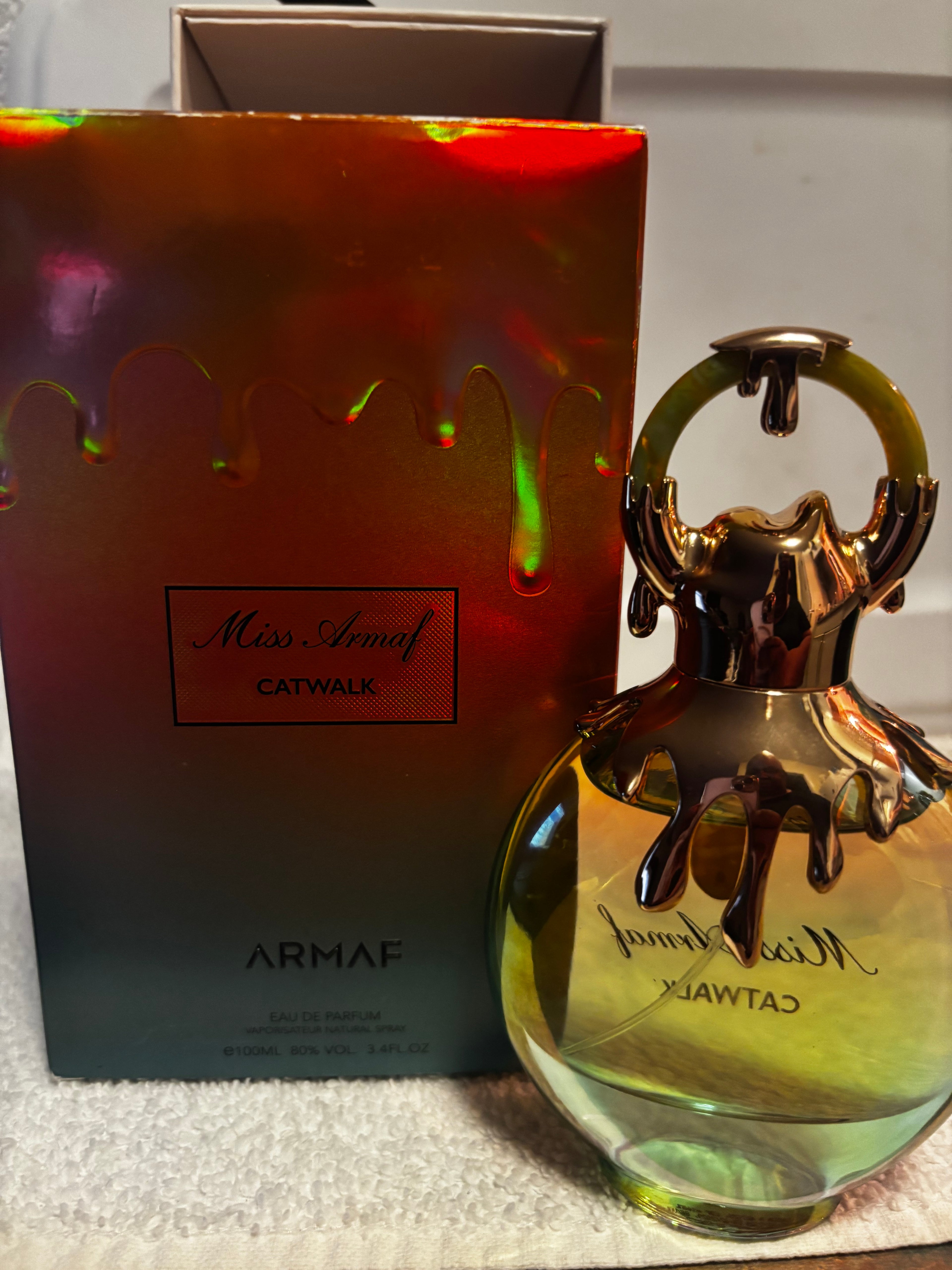 Miss Catwalk Eau De Parfum Spray for Women - 3.4 oz